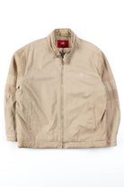 Tan Shoulder Panelled Jacket