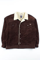 Brown Sherpa Lined Corduroy Jacket 4