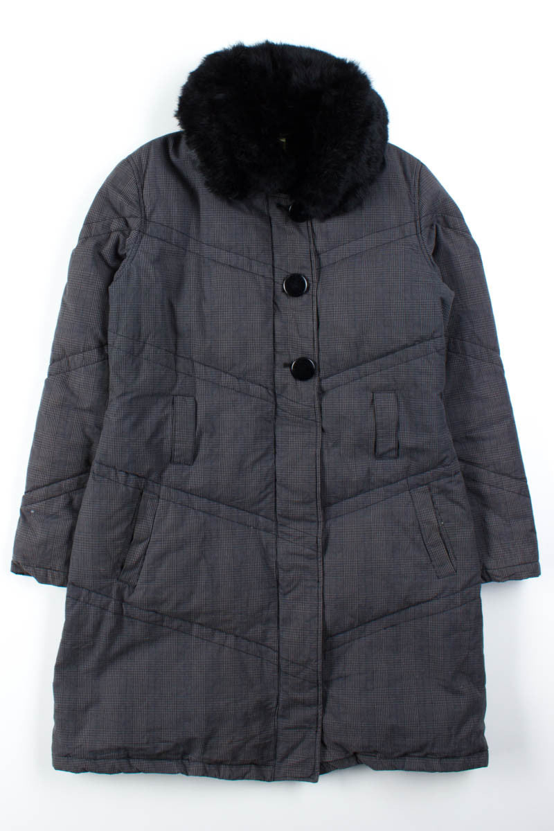 Grey Plaid Soia & Kyo Parka