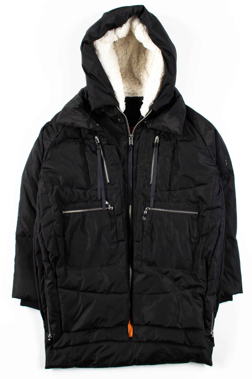 Black Padded Parka