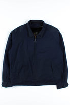 Navy Insulated Harrington Jacket