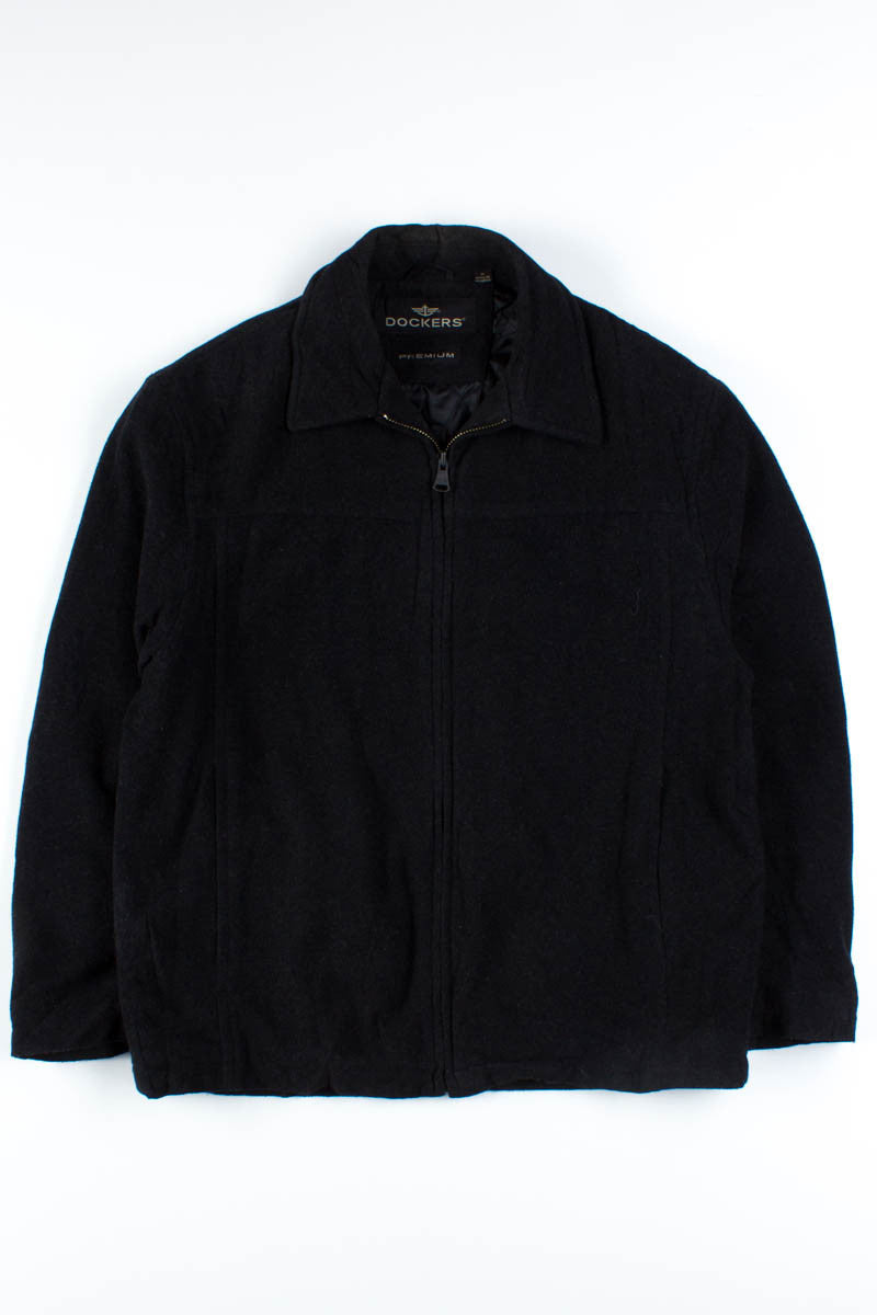 Charcoal Wool Coat