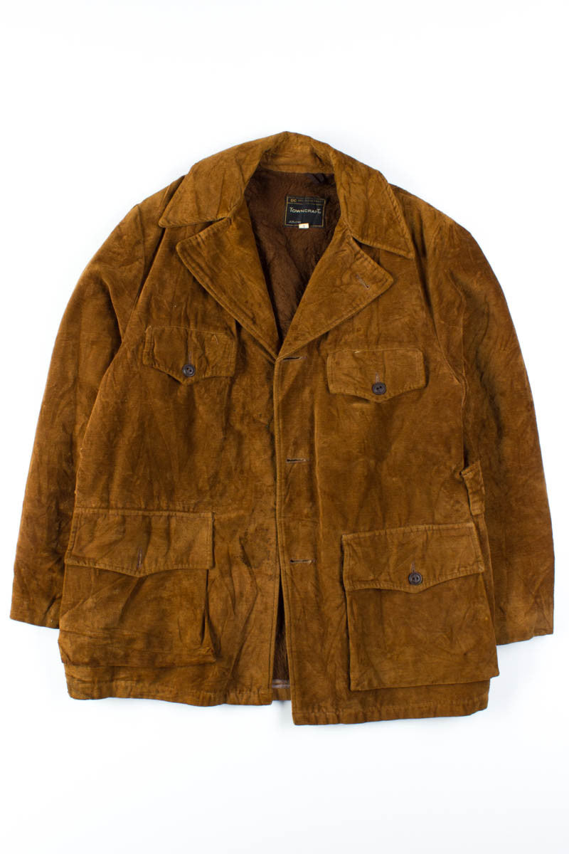Brown Velvet Coat