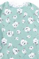 Mint Floral Lace Blouse