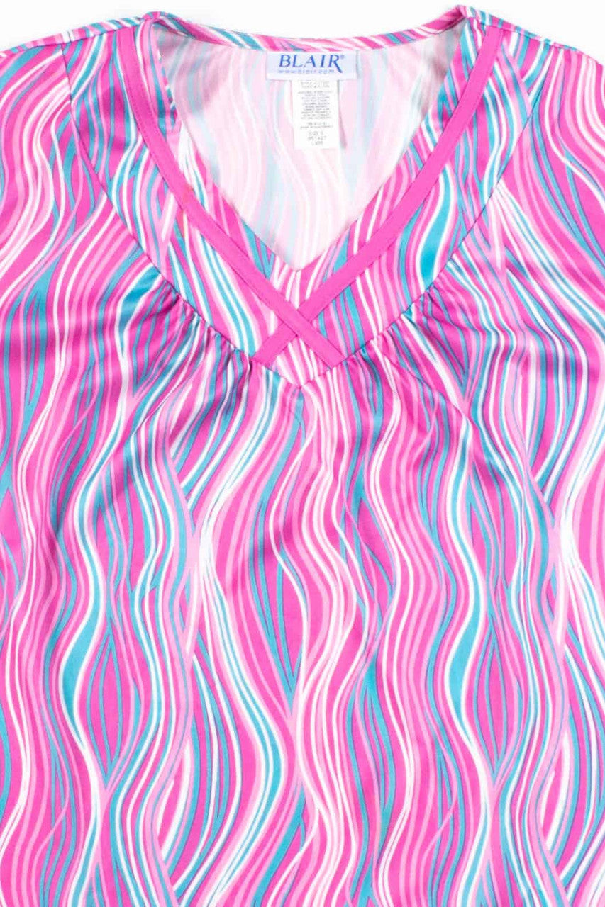 Pink Waves Blouse