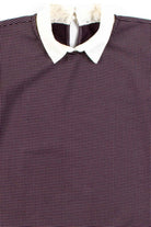 Brown Layered Vintage Blouse