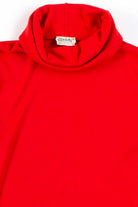 Vintage Red Turtleneck