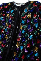 Vintage Moon & Stars Sequin Jacket