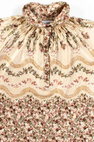 Floral Stripes Blouse