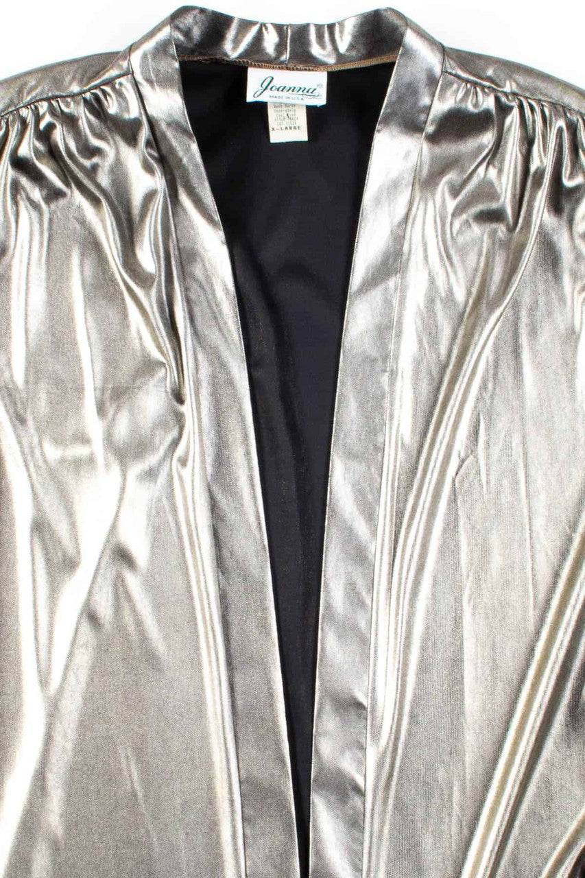 Silver Metallic Robe