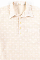 Sheer Lace Polo Top