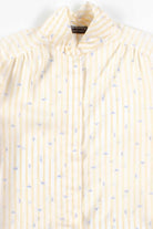 Stripes & Triangles Vintage Blouse