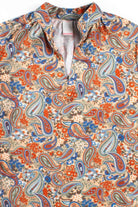 Paisley V-Neck Hippie Top