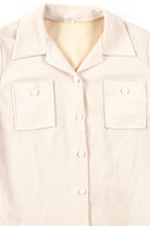 Yellow Seersucker Blouse