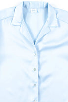 Blue Vintage Pajama Blouse