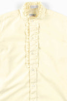 Light Yellow Ruffled Blouse