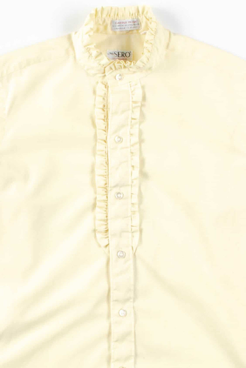 Light Yellow Ruffled Blouse