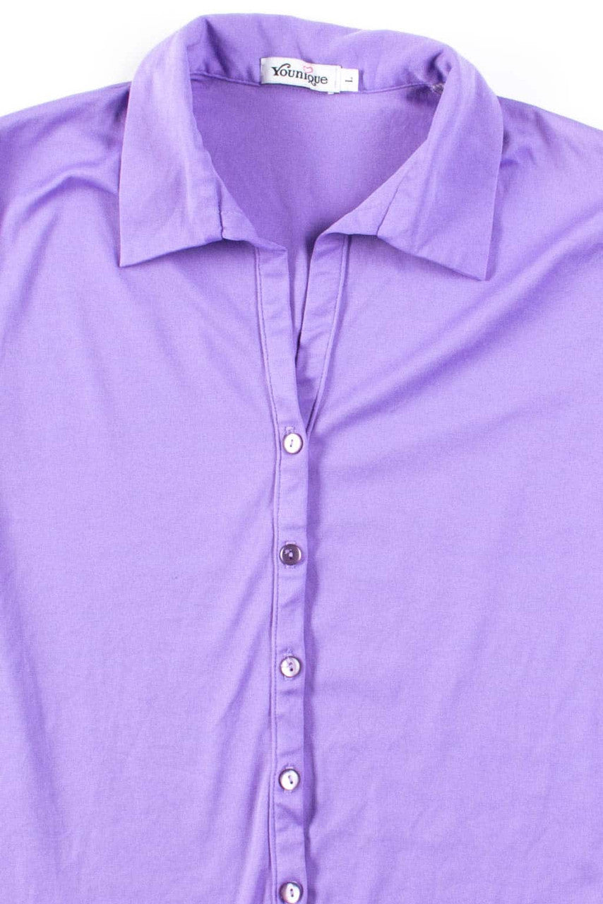 Lavender Tie Sleeve Top