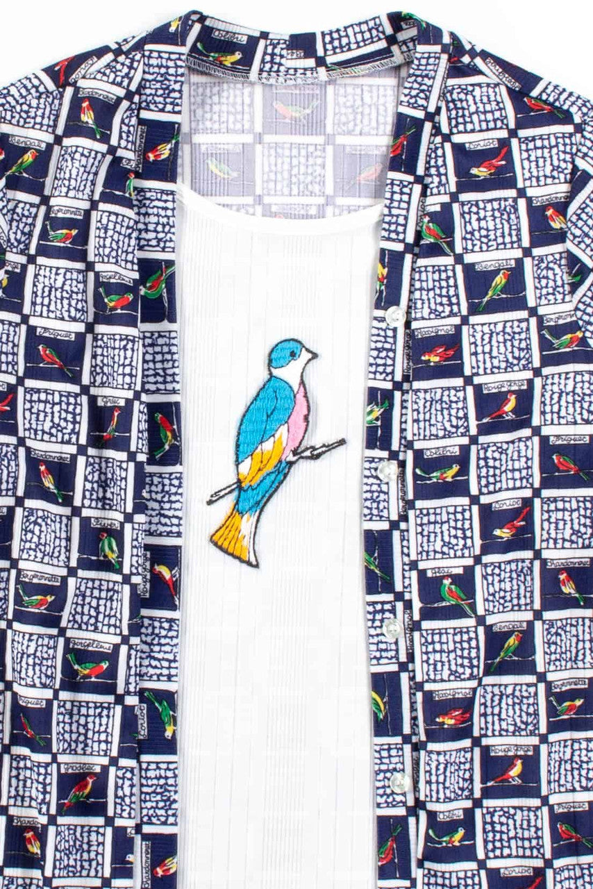 Vintage Two-In-One Birding Shirt