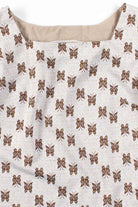 Brown Butterflies Tank Top