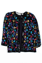 Vintage Moon & Stars Sequin Jacket