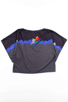 Sheer 90s Poncho Vintage Top