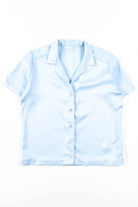 Blue Vintage Pajama Blouse