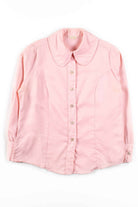 Pink Button Up Blouse