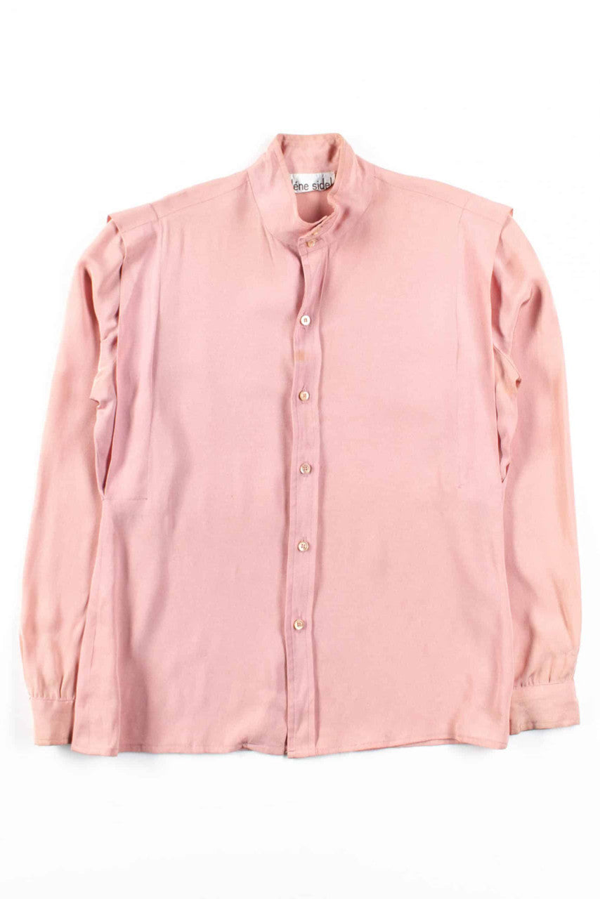 Mauve Button Up Blouse