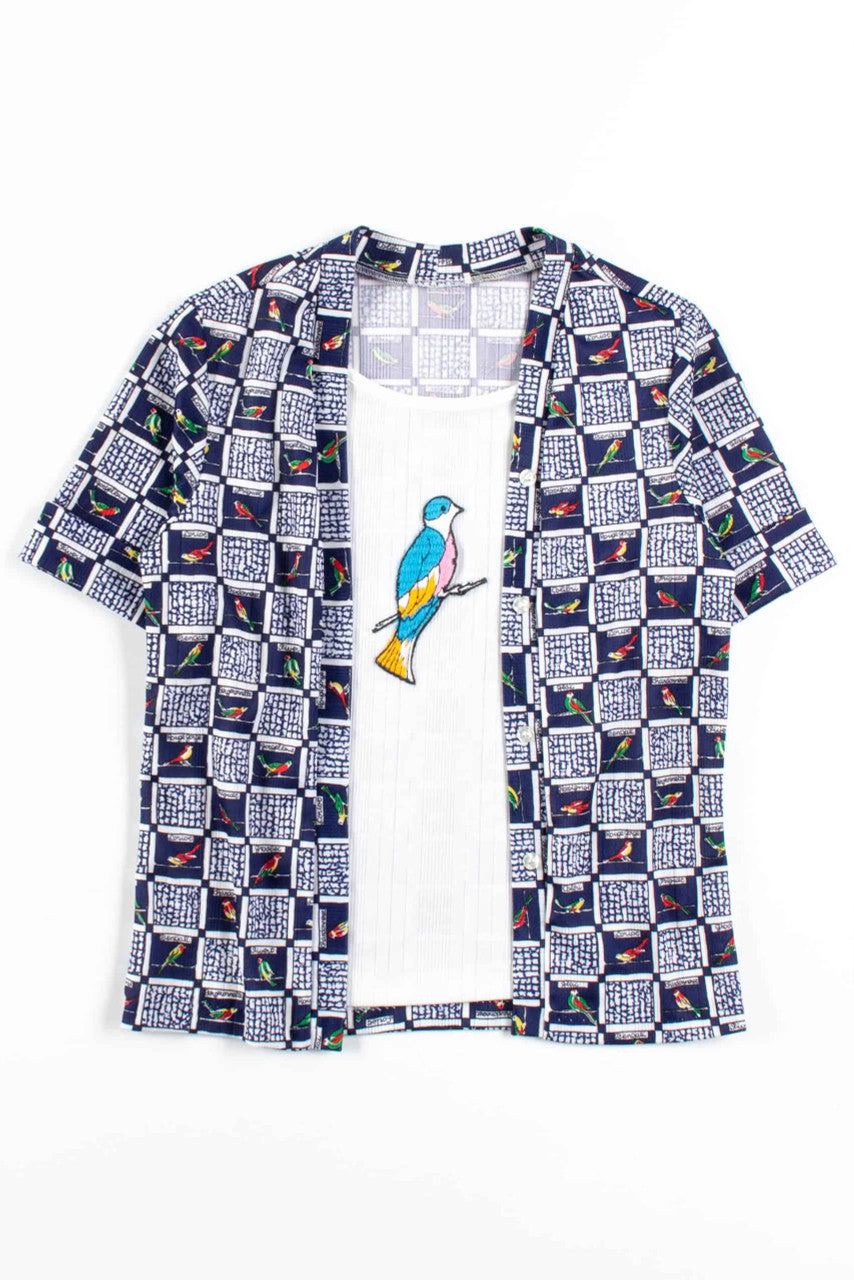 Vintage Two-In-One Birding Shirt
