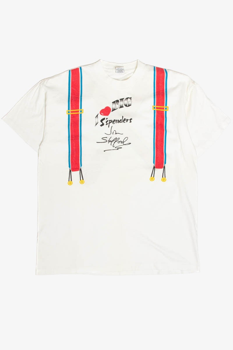 Jim Stafford I Heart Big S'Spenders T-Shirt