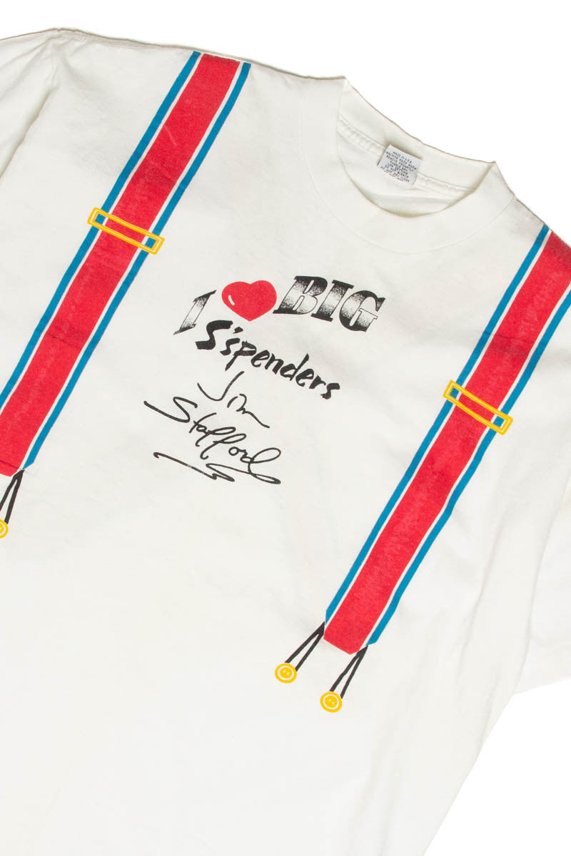 Jim Stafford I Heart Big S'Spenders T-Shirt