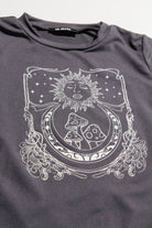 Celestial Mushrooms Cropped Tee