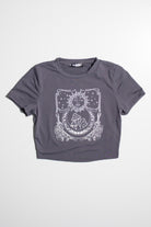 Celestial Mushrooms Cropped Tee