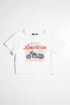 American Custom Motorcycles Cropped Tee