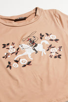 Rodeo Floral Cropped Tee