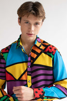 What's Your Angle Long Sleeve Button Up Shirt