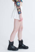 White Exercise Skort
