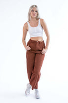 White Seamless Henley Tank Top