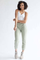 White Seamless Hook & Eye Cropped Cami