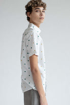 White Clover Woven Button Up Shirt