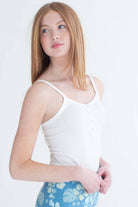 White Snap Front Seamless Bodysuit