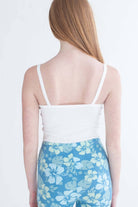 White Snap Front Seamless Bodysuit