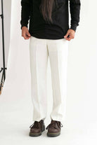 White Wool Pants (sz. 9/10)