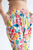Wild Mushrooms Rayon Pants
