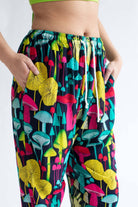 Wild Mushrooms Rayon Pants
