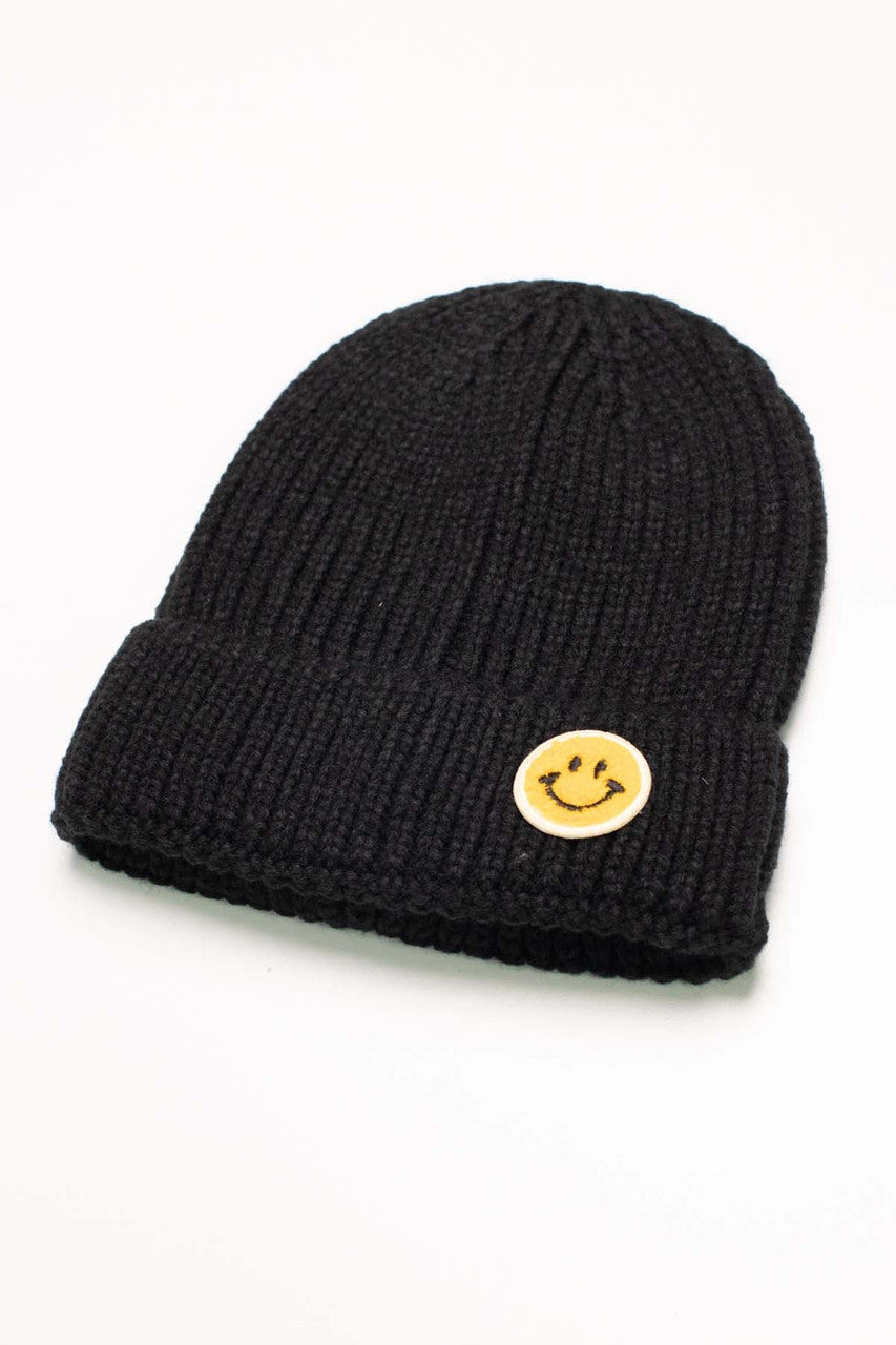 Smile Patch Beanie