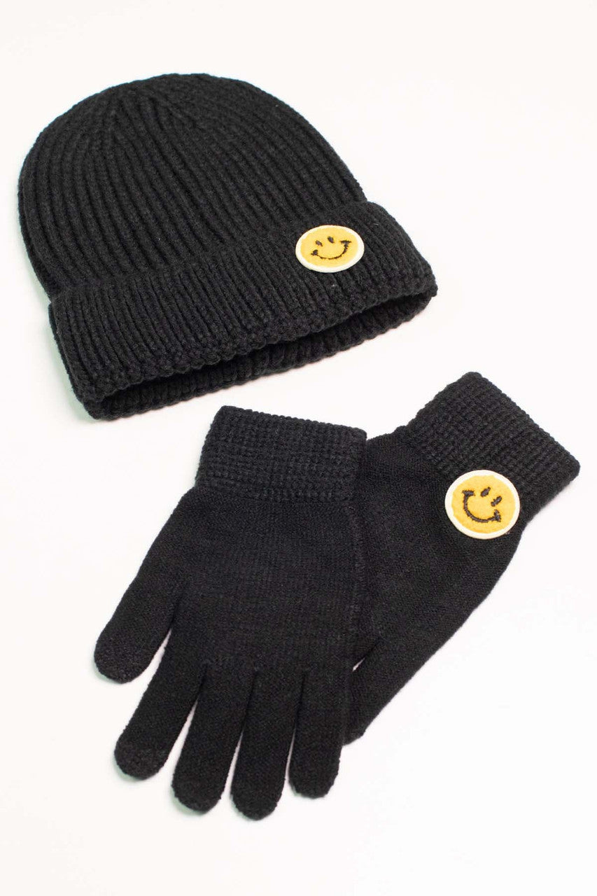 Smile Patch Beanie