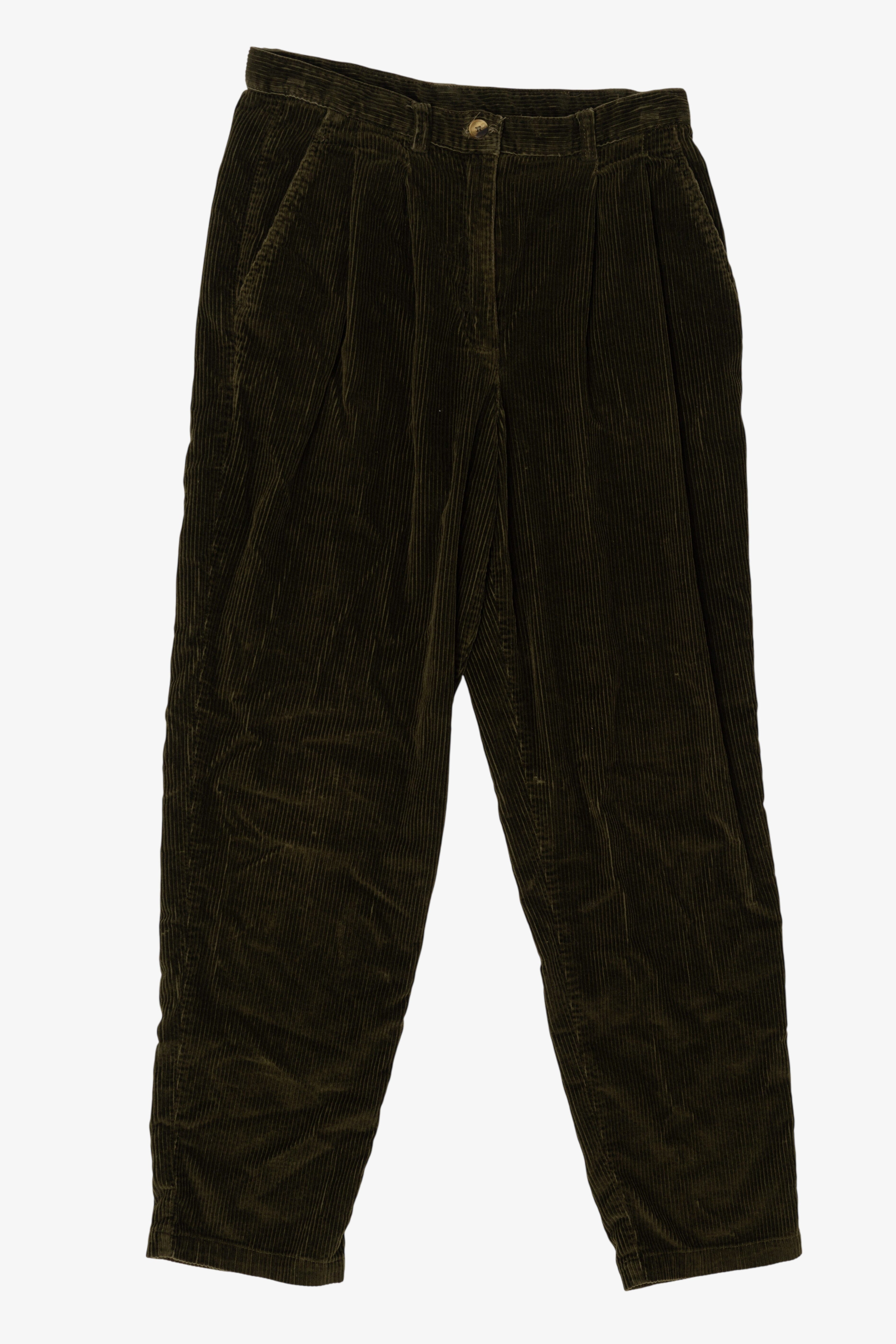 Vintage Dark Green Jones New York Corduroy Pants(1990s)
