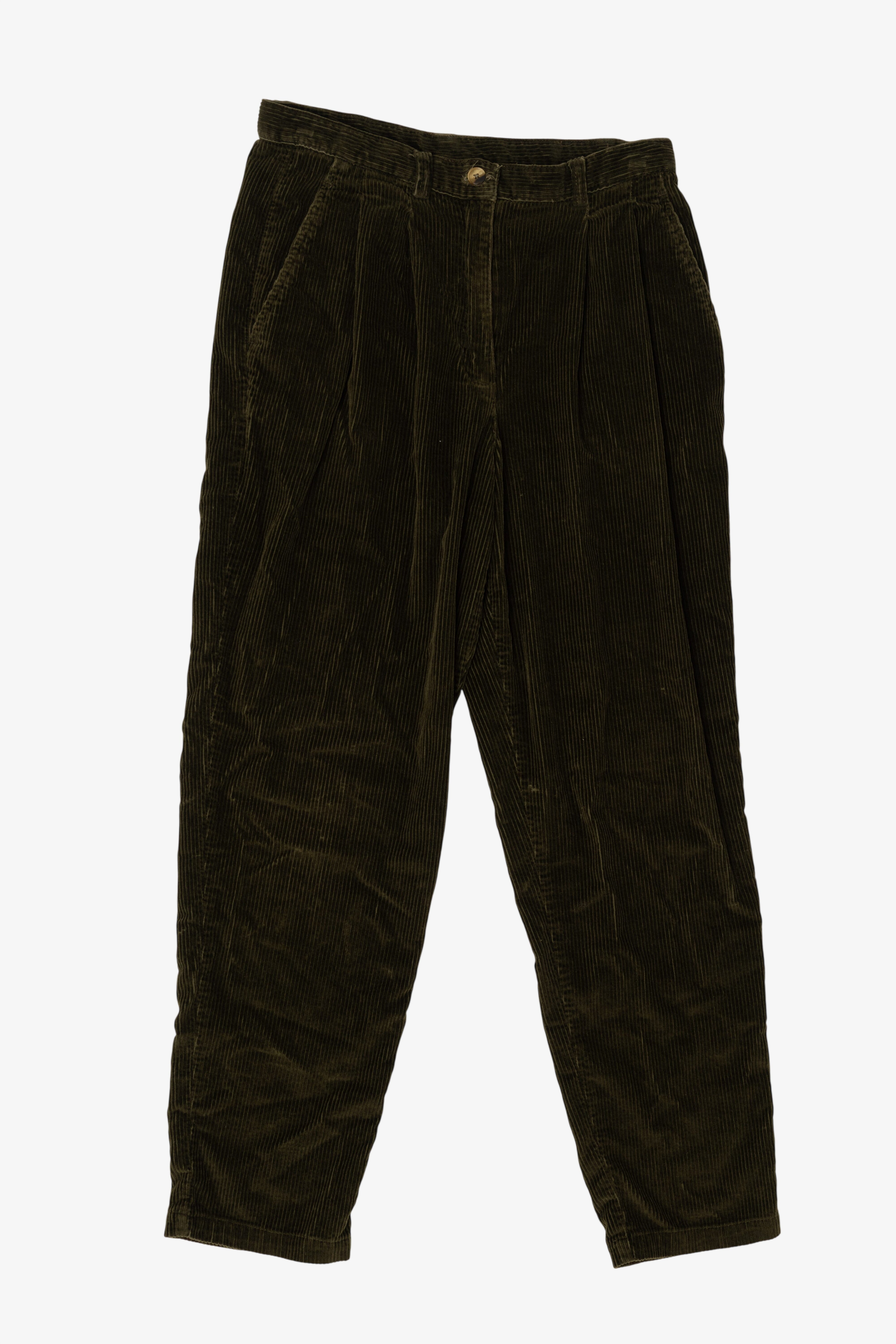 Vintage Dark Green Jones New York Corduroy Pants(1990s)